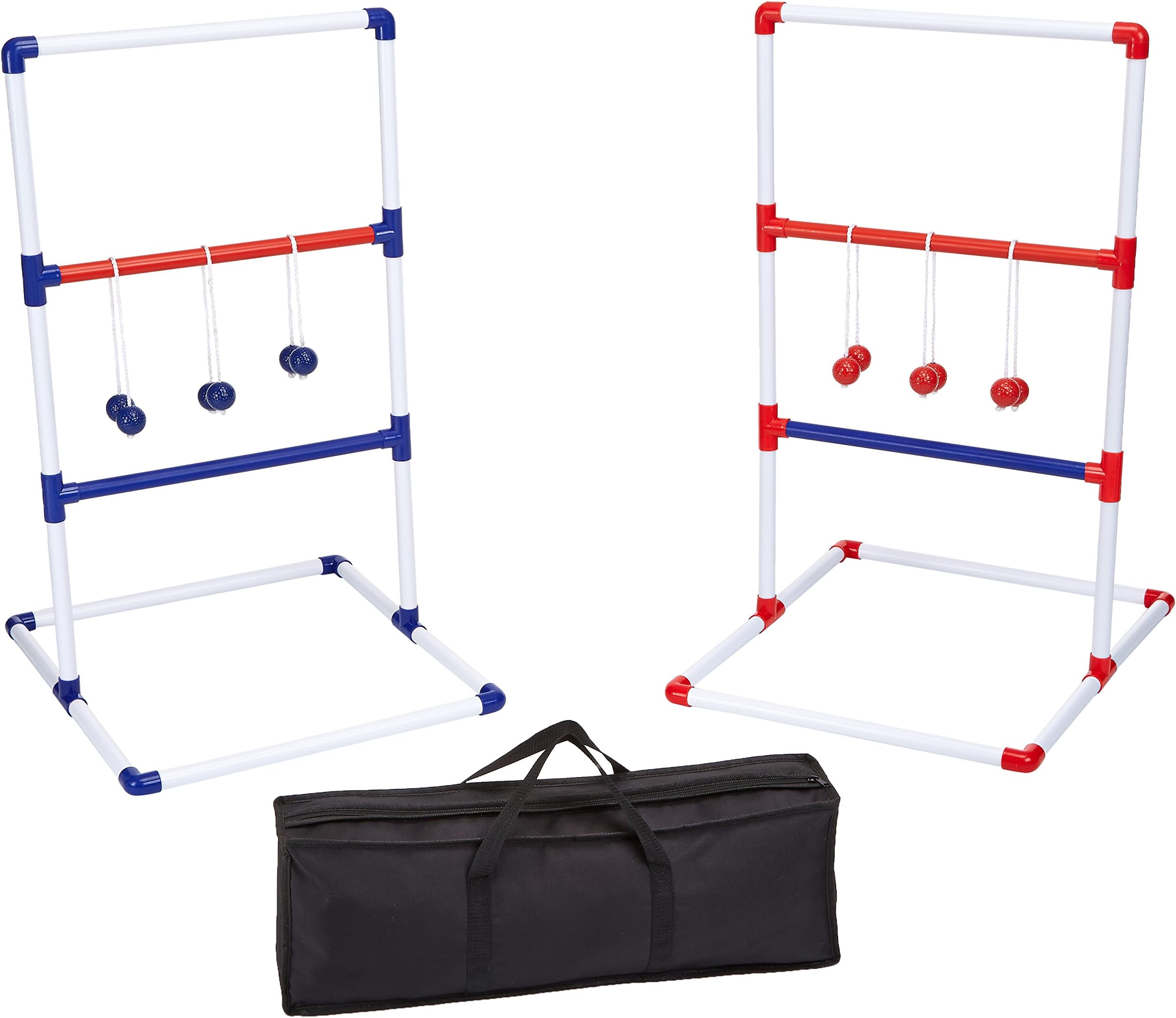 AmazonBasics Ladder Golf Set with Soft Carrying Case