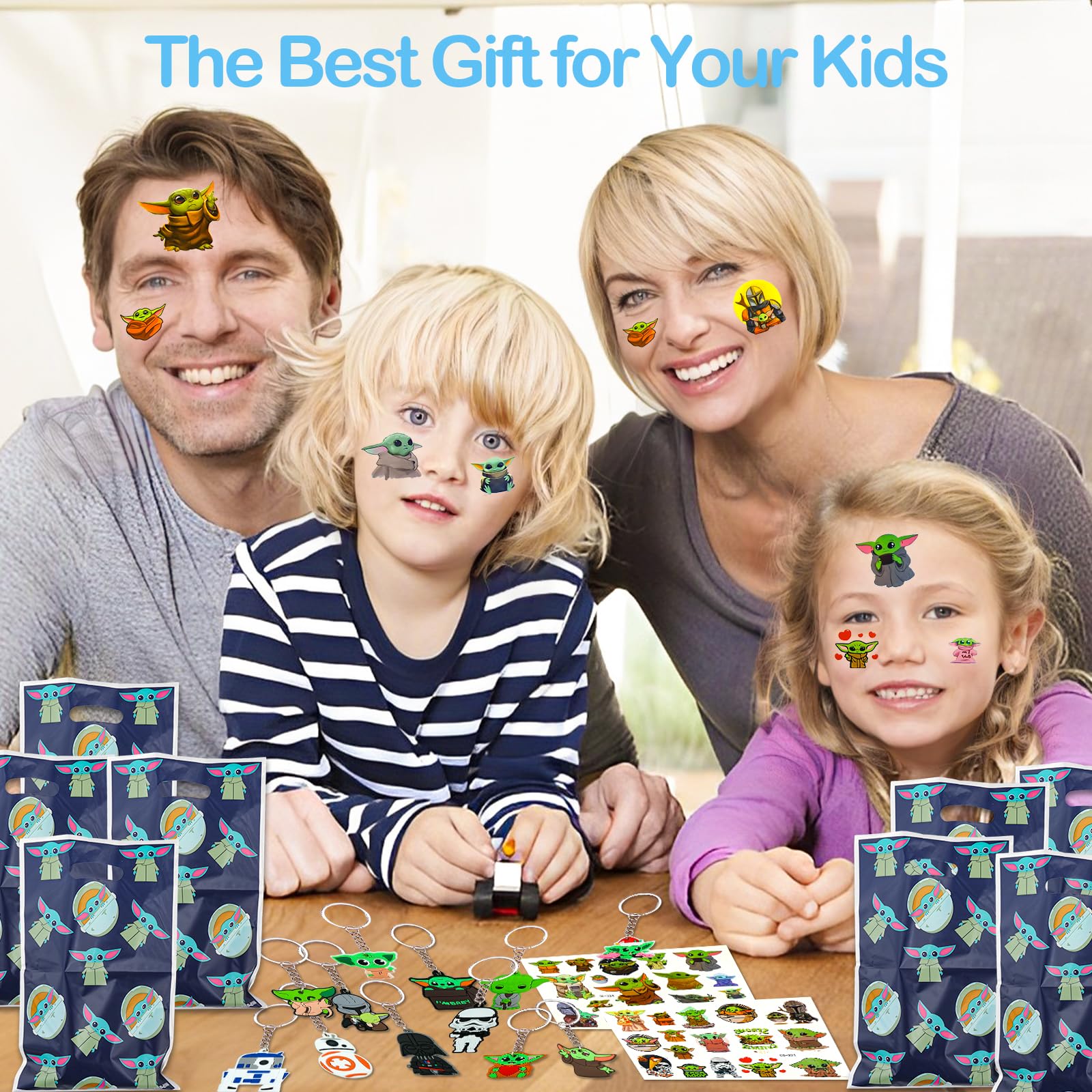 Kit Festa Supereroi - 40 Pezzi Con Portachiavi, Braccialetti, Sacchetti E Adesivi, Per Compleanni E Regali - Foto 8