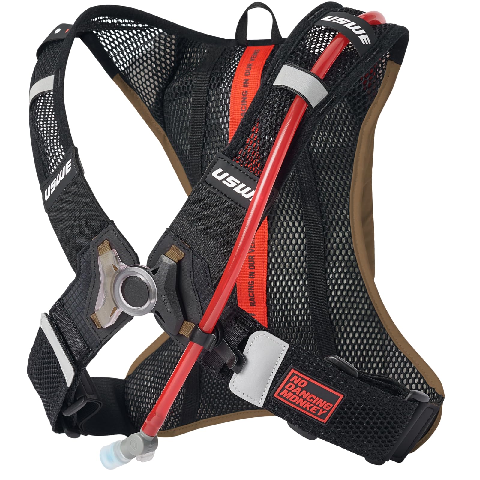 USWE Race 2.0, mochila de hidratación ultraligera con bolsa de agua de 2.0 L, paquete a prueba de fugas para grava, MTB, correr, senderismo, ciclismo, camping, ciclismo para hombres y mujeres