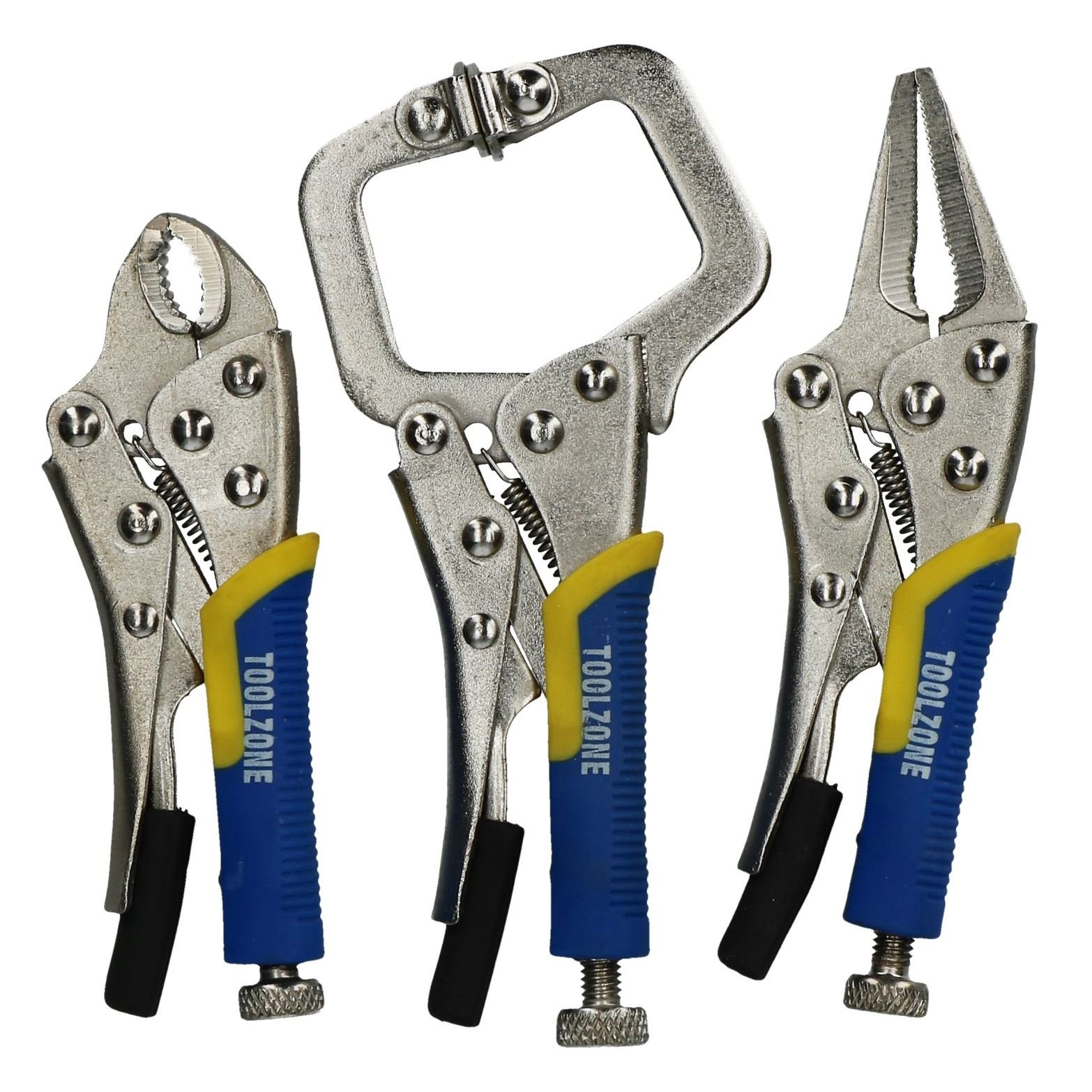 3pc Mini Locking Plier Clamp Mole Vice Grip Pliers Welding Clasp C Clamp
