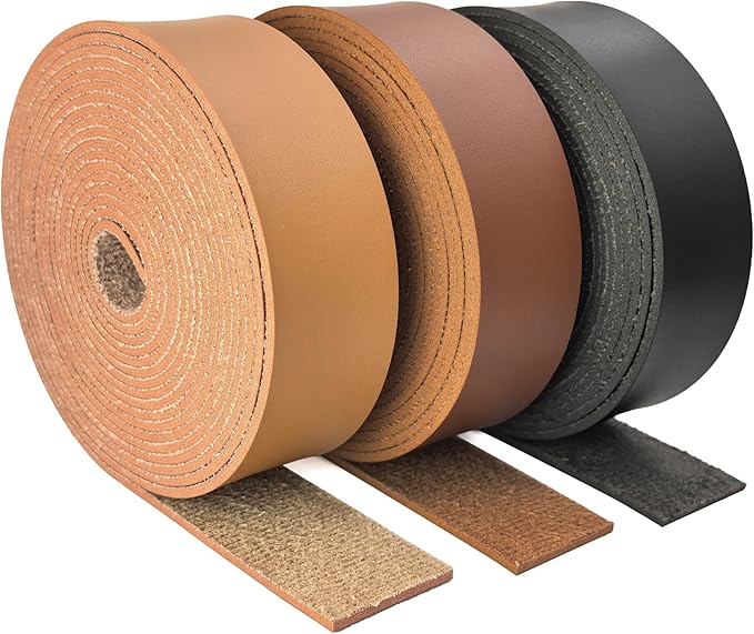 Wento 1pcs 43''-49'' Camel PU Leather Straps Adjustable Bag