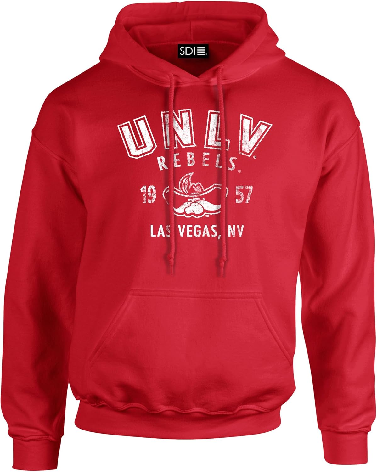 SDI NCAA unisex-adult Ncaa 50/50 Blended 8 Oz. Hooded Sweatshirt