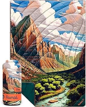 Rumpl Original Puffy Outdoor Blanket (Park Edition)
