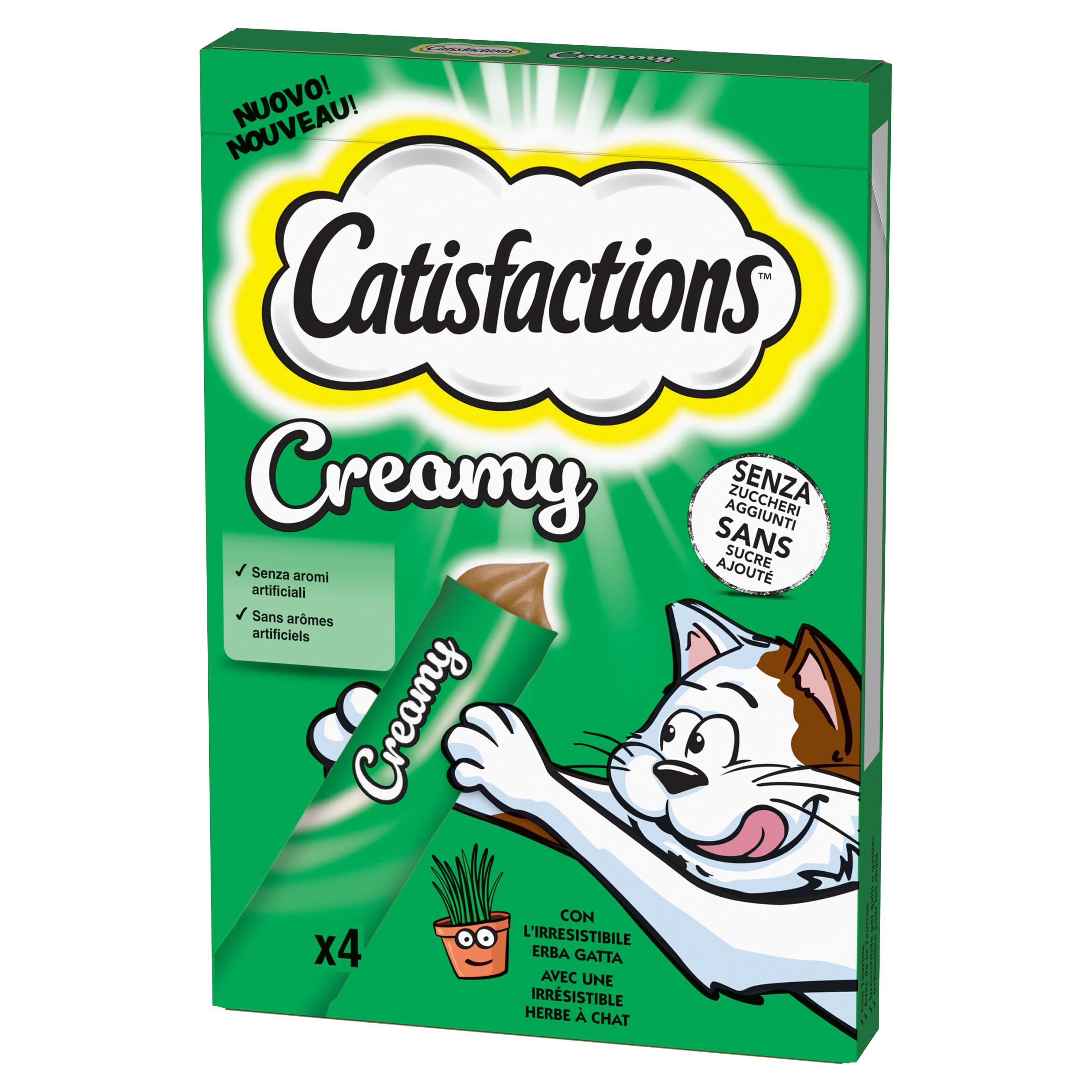 Catisfactions Erba gatta cremosa 11x4x10g