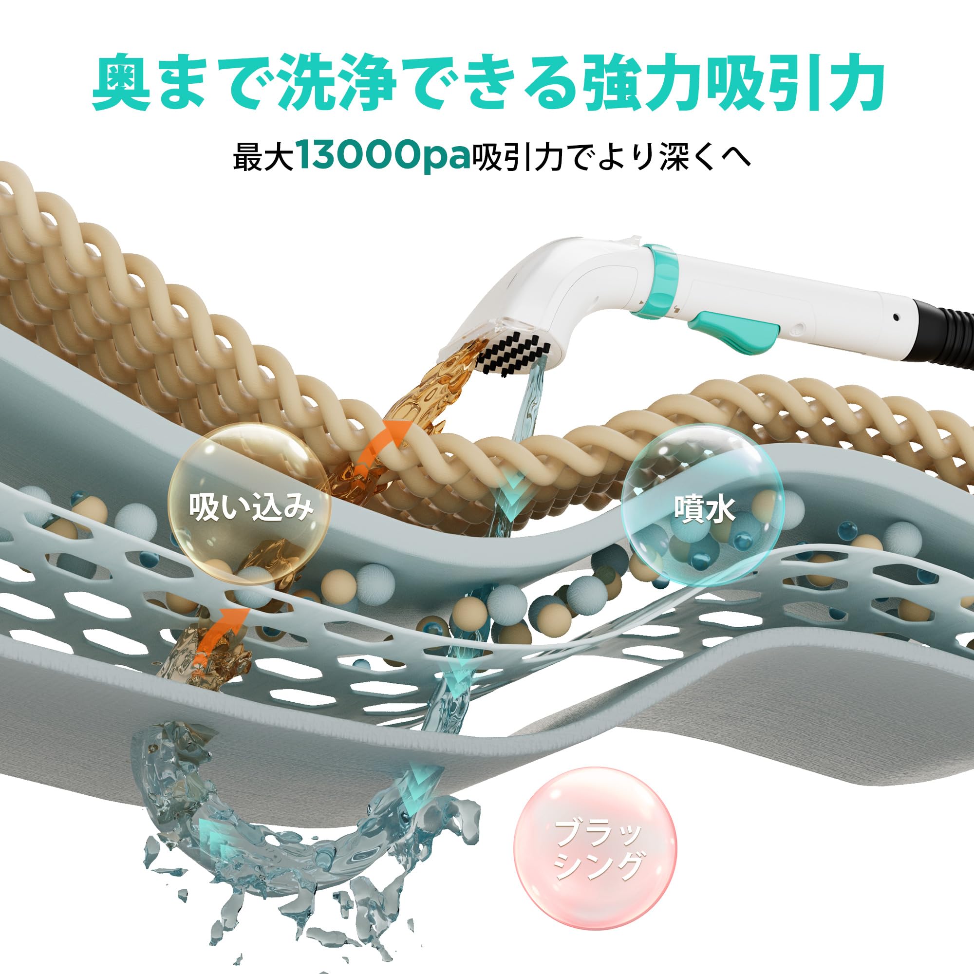 HAUSHOF カーペットクリーナー リンサー洗浄機 400W 超強力吸引 813NAWeeGiL._UF350,350_QL80_.jpg