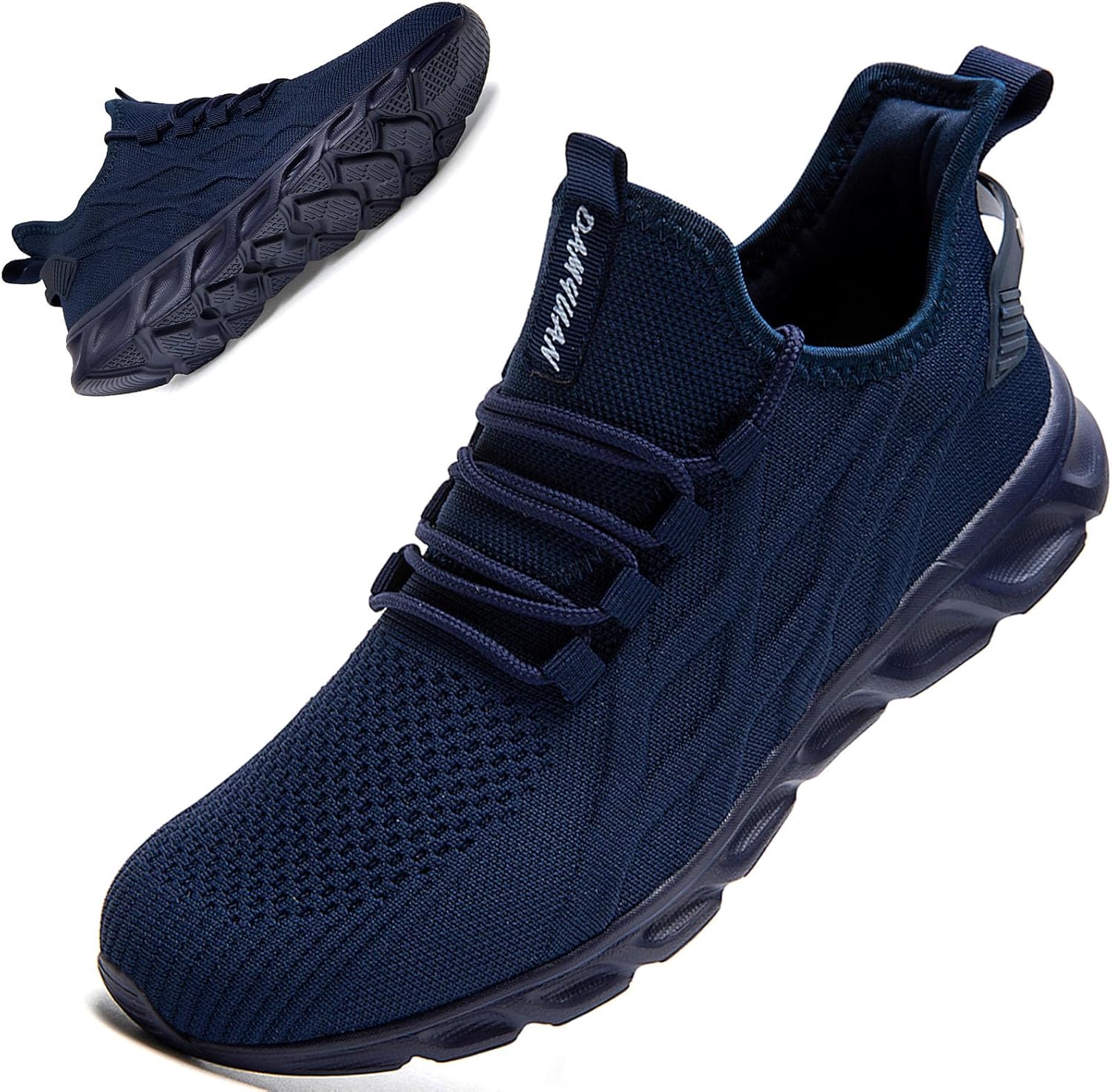 QIJGS Running Shoes for Men Gym Tennis Athletic Mesh...