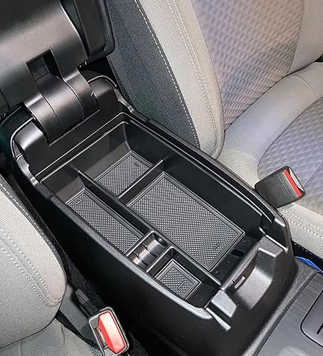 Miniatura 6 de Zxiaochun Bandeja de almacenamiento para consola central y reposabrazos, 2 unidades, bandeja organizadora compatible con Ford Bronco Sport CX430