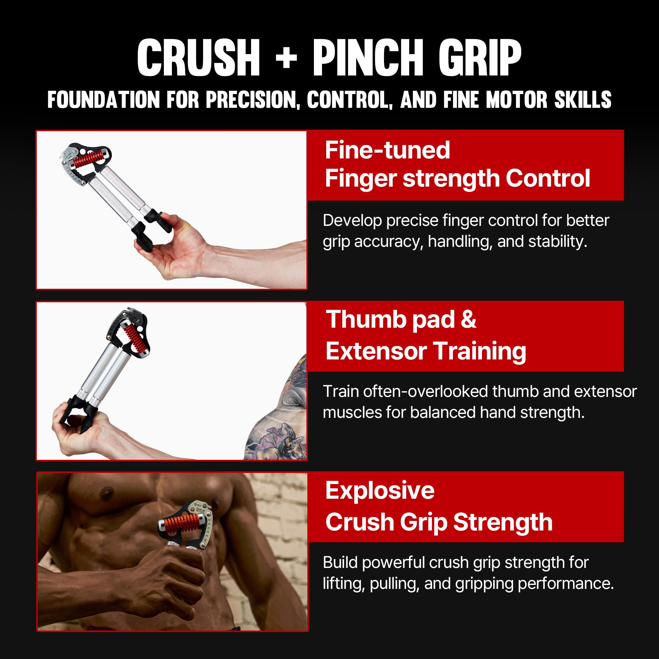Amazon | GD IRON GRIP EXT.P 80(ロッククライミンググリップ