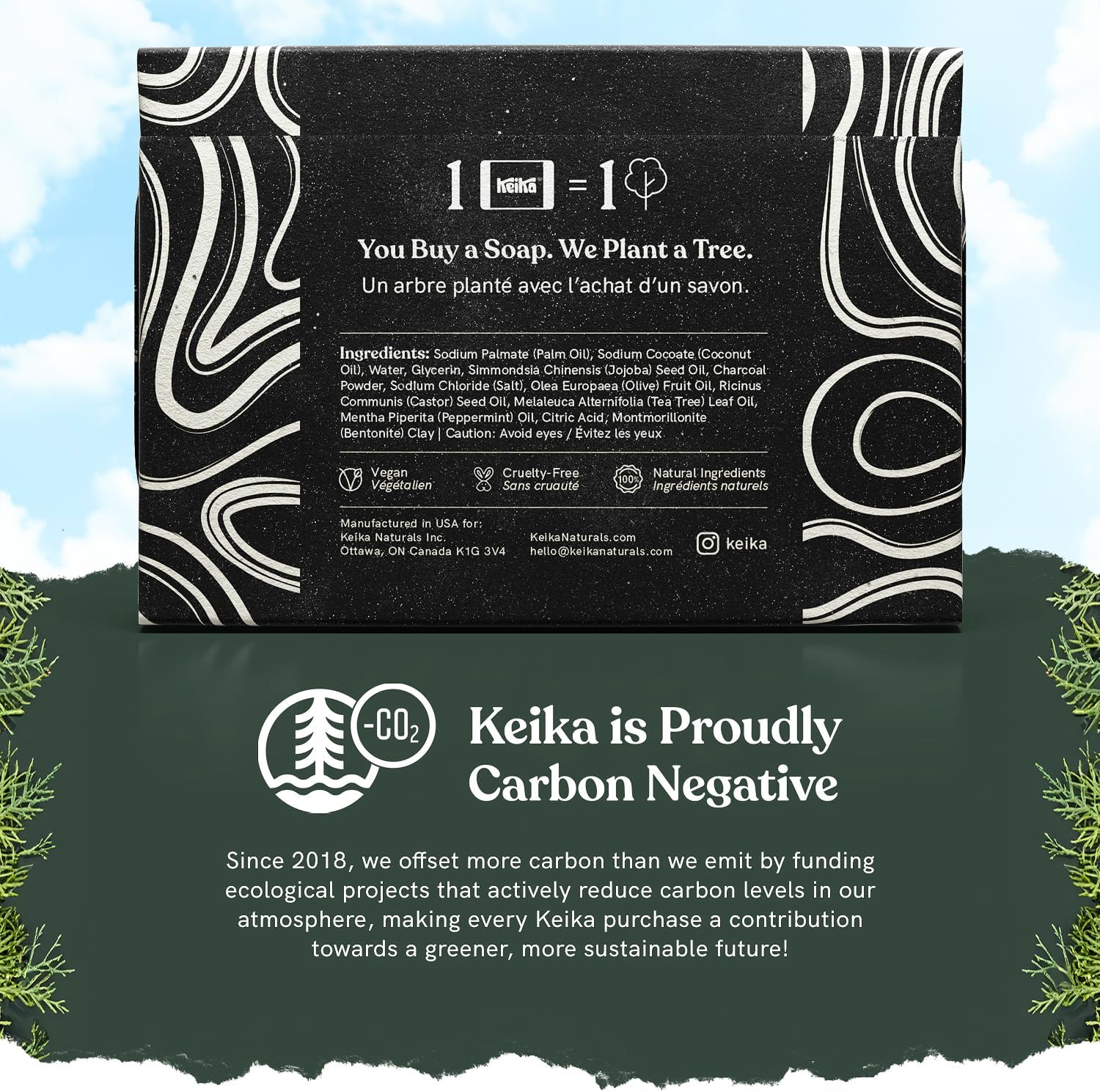 Luxurious Charcoal Soap Bar