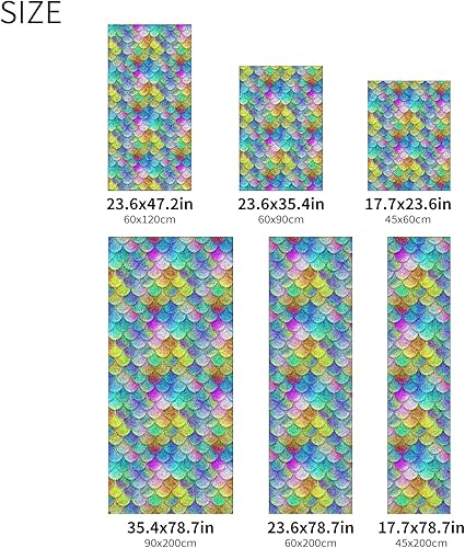 Miniatura 109 de Película decorativa de privacidad para ventana de arcoíris, película decorativa de adherencia estática para baño, oficina en casa, bloqueo UV, 17.7