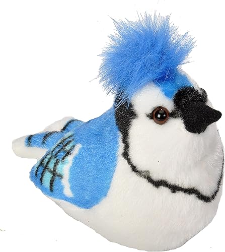 Wild Republic Audubon Birds - Peluche azul con sonido de pájaro auténtico animal de peluche juguetes para pájaros para niños y aves Wild Republic Audubon Birds - Peluche azul con sonido de pájaro auténtico animal de peluche juguetes para pájaros para niños y aves
