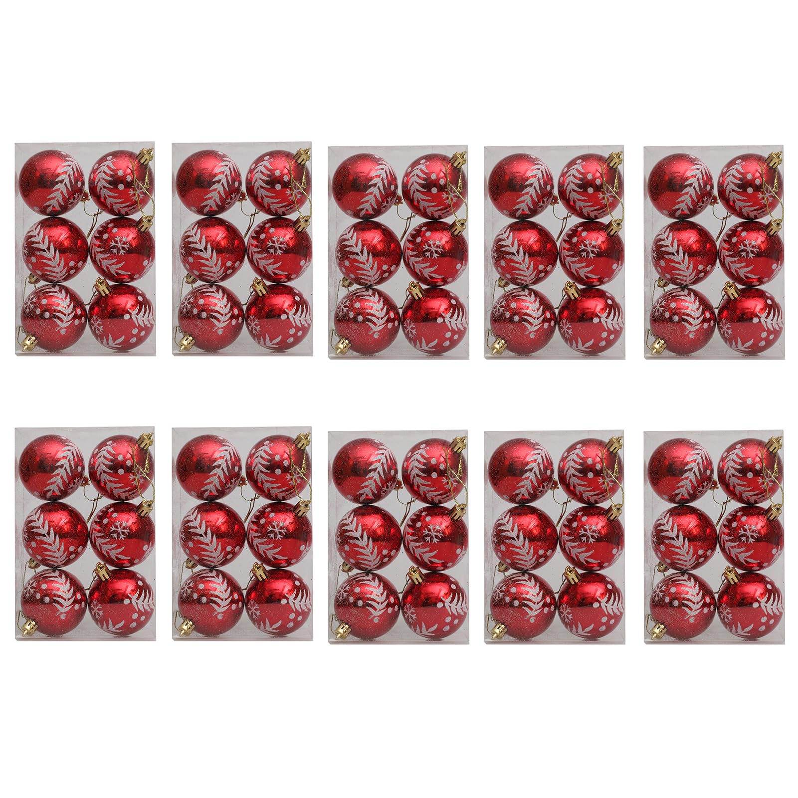 Weihnachtsbaum-Zubehör, bunt, galvanisiert, hängende Kugeln, Heimdekoration, für Urlaubs-Enthusiasten, Weihnachtsdekoration, 10 Stück
