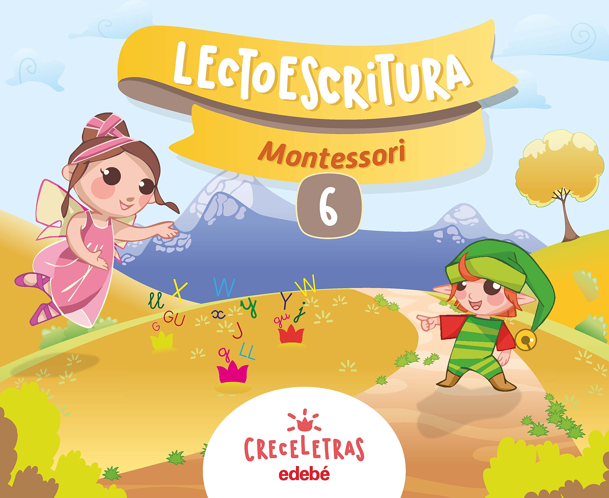 Creceletras lectoescritura 6 Montessori pour l'apprentissage de l'écriture