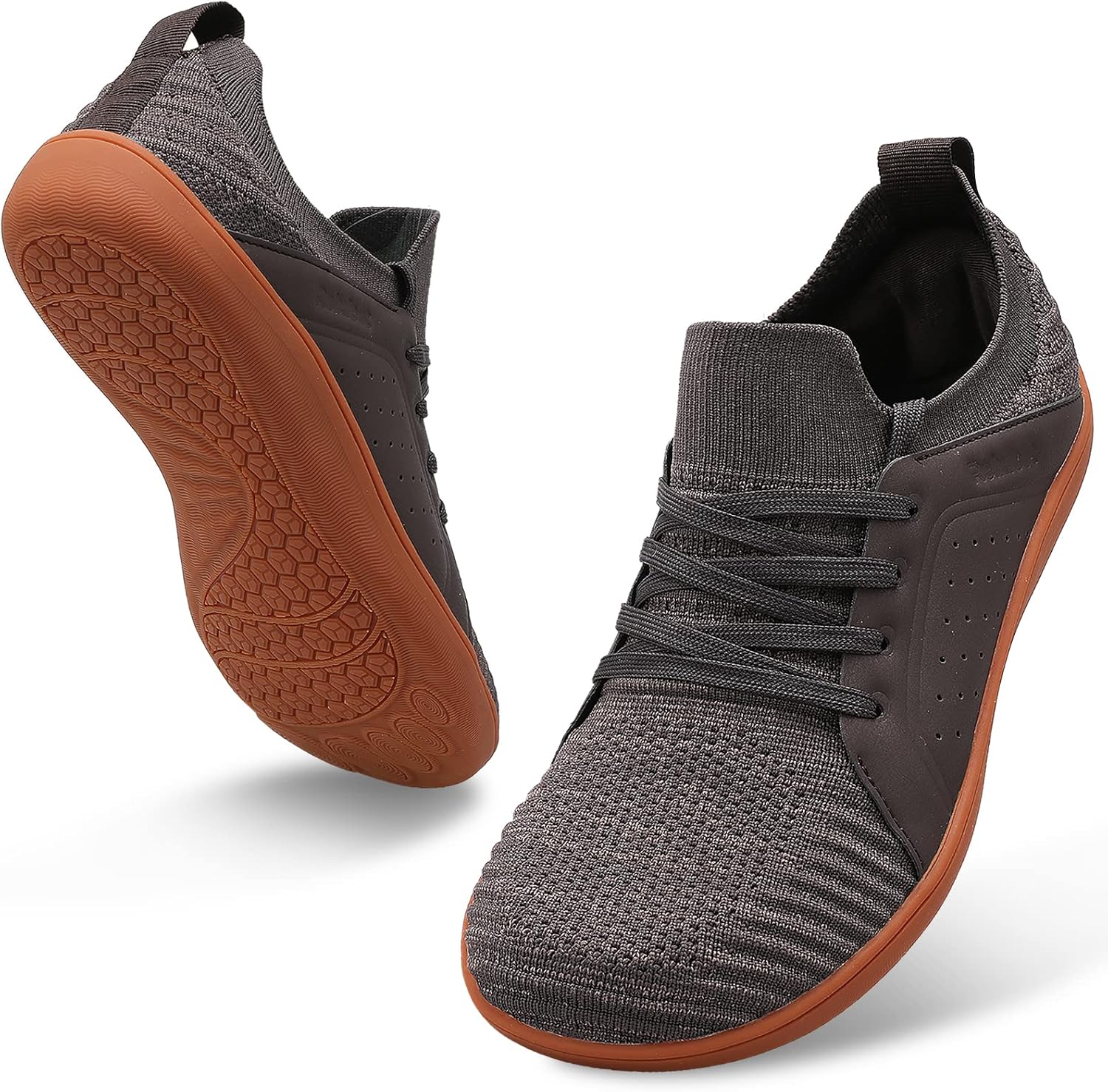 relxfeet Men's Barefoot Shoes Minimalist CrossTrainer Shoes Wide Toe