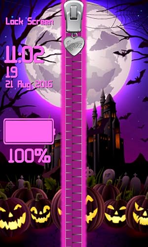 Tela Witch Zipper fechamento