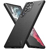 Ringke Onyx Compatible with Samsung Galaxy S22 Ultra 5G Case (2022), Rugged Shockproof Non-Slip TPU Slim Thin Phone Cover for S22 Ultra 6.8-Inch - Black