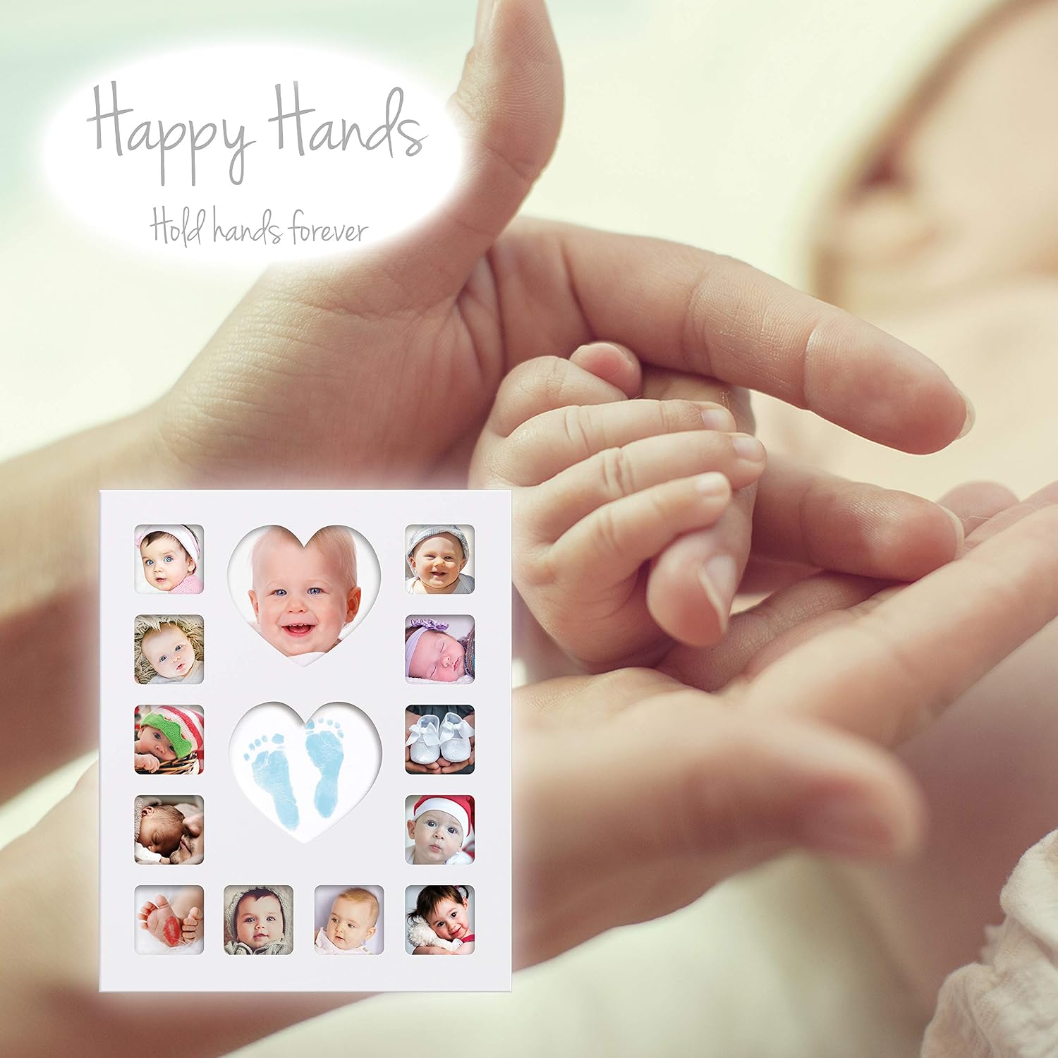 Dooky Happy Hands Baby Inkless First Year Frame Kit, 0.9 kg