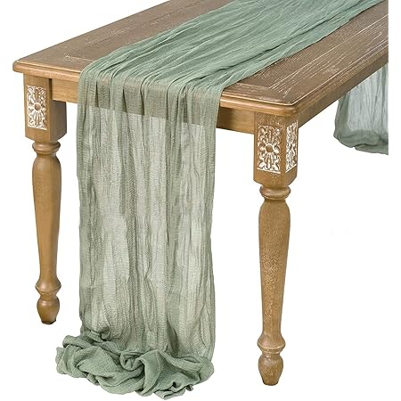 Tischläufer Champagner 75x400cm - Vintage Deko Für Hochzeit & Party