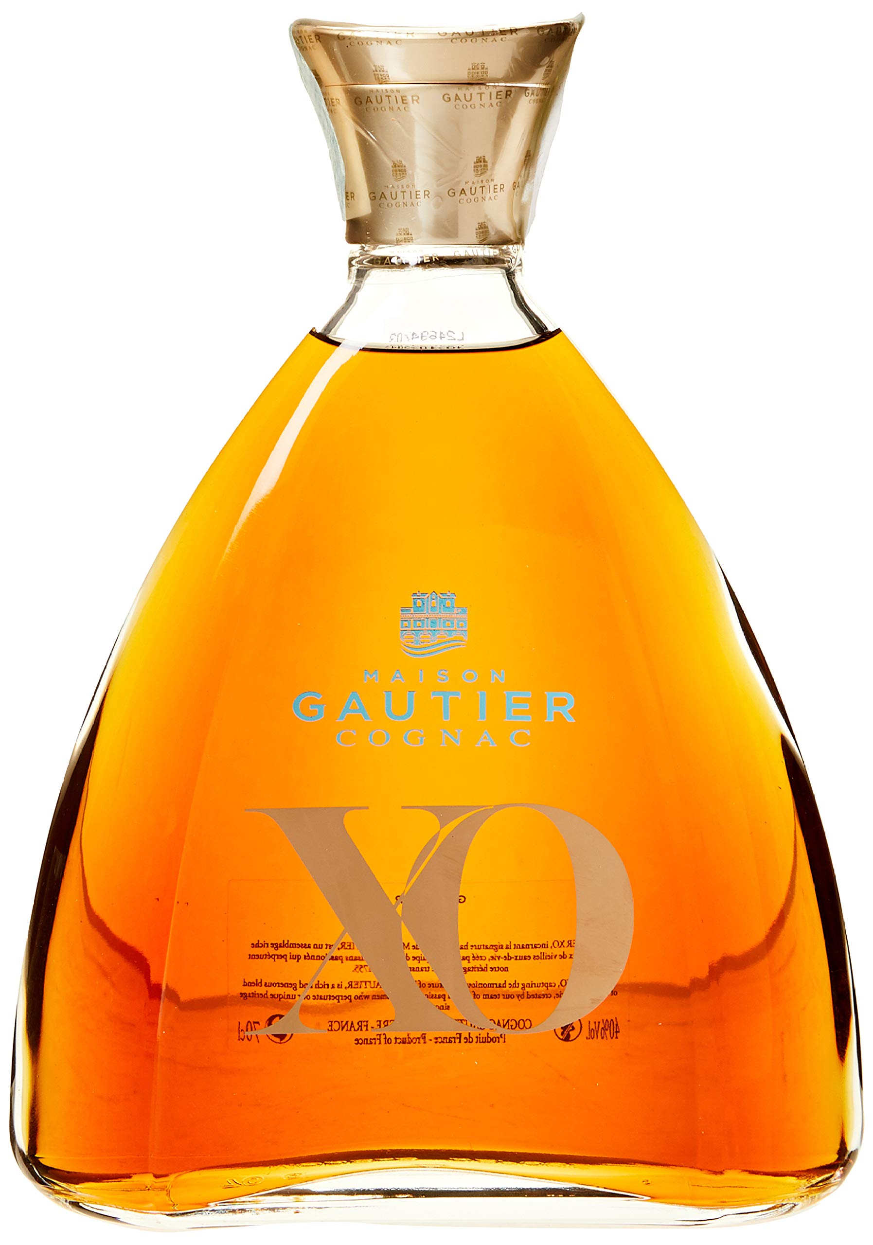 Cognac Gautier XO 40% 70CL : Amazon.it: Alimentari e cura della casa