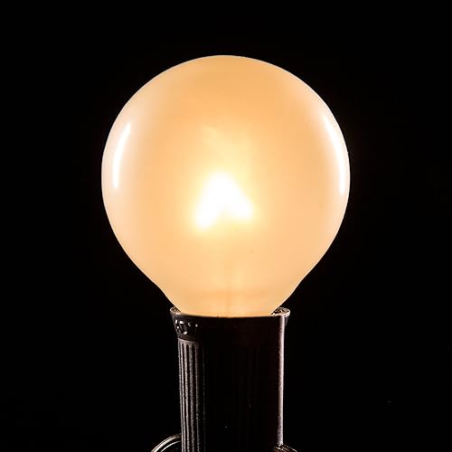 Miniatura 5 de Hometown Evolution, Inc. Caja de 25 bombillas de repuesto ST40 transparentes de 7 vatios C9 (E17) de base intermedia