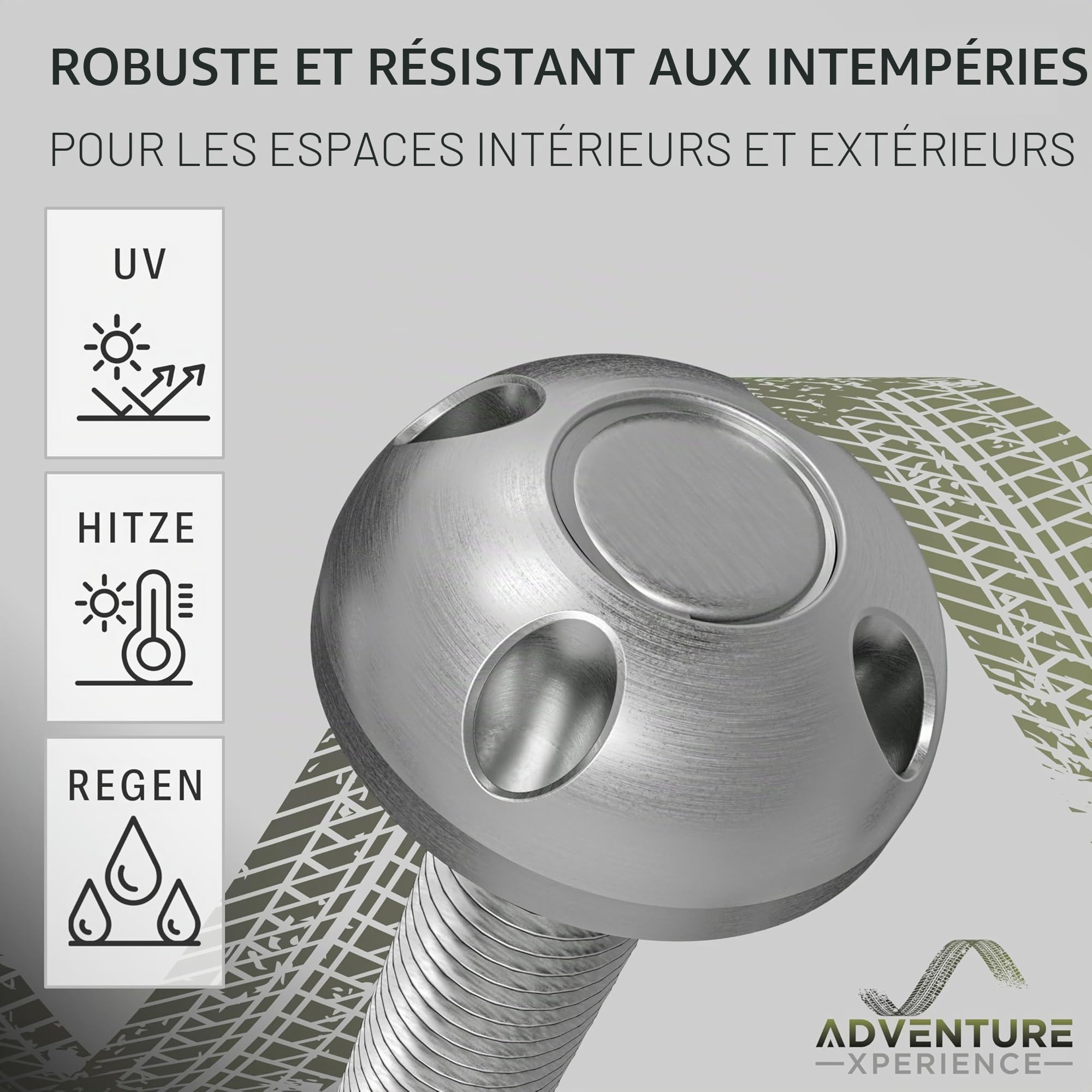 Écrous Antivol de Sécurité M6 M8 M10 M12 en Acier Inoxydable Avec 4 Trous (4 Écrous, 1 Noix, M10)