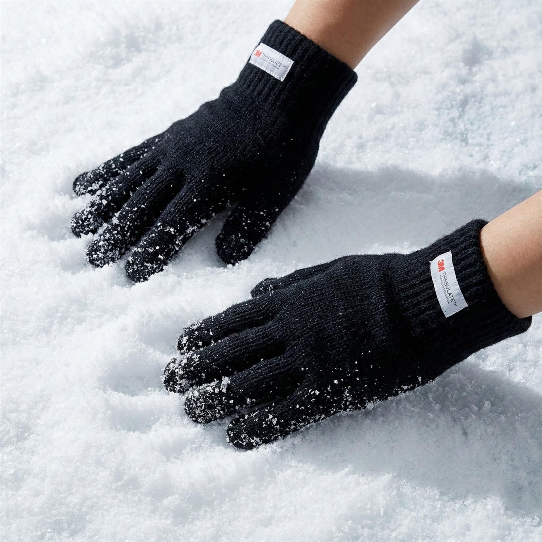 A2Z Gants Thinsulate Hiver Chaud Enfant Pleins Doigts Doublés Moufles Âge 4-13 Ans