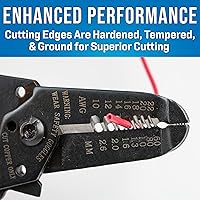 Vista 5 de Jonard Tools JIC-1022 10-22 AWG Pelacables y cortador, longitud de 6-3/4