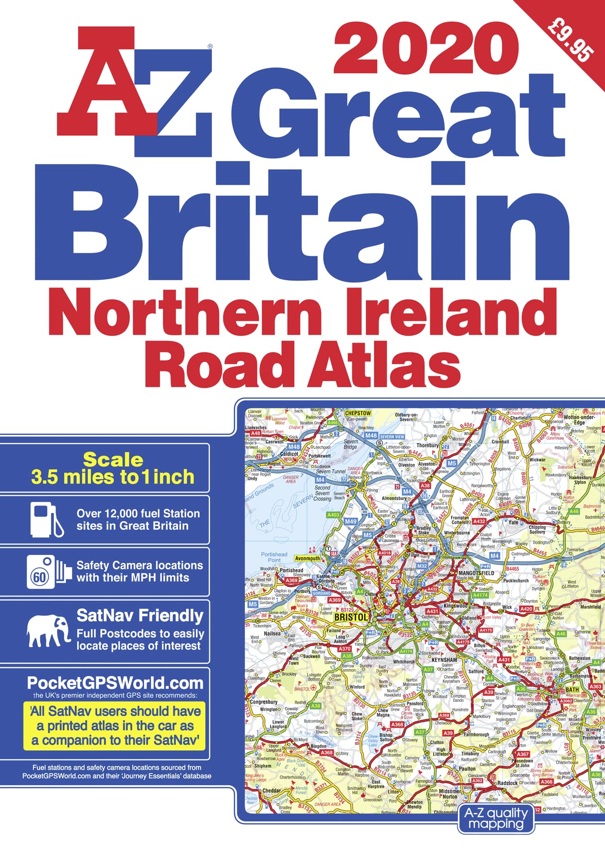GB Road Atlas 2020 A3 PB