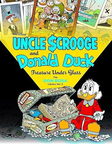 Walt Disney Uncle Scrooge And Donald Duck: "Treasure Under Glass" (The Don Rosa Library Vol. 3) (The Don Rosa Library)