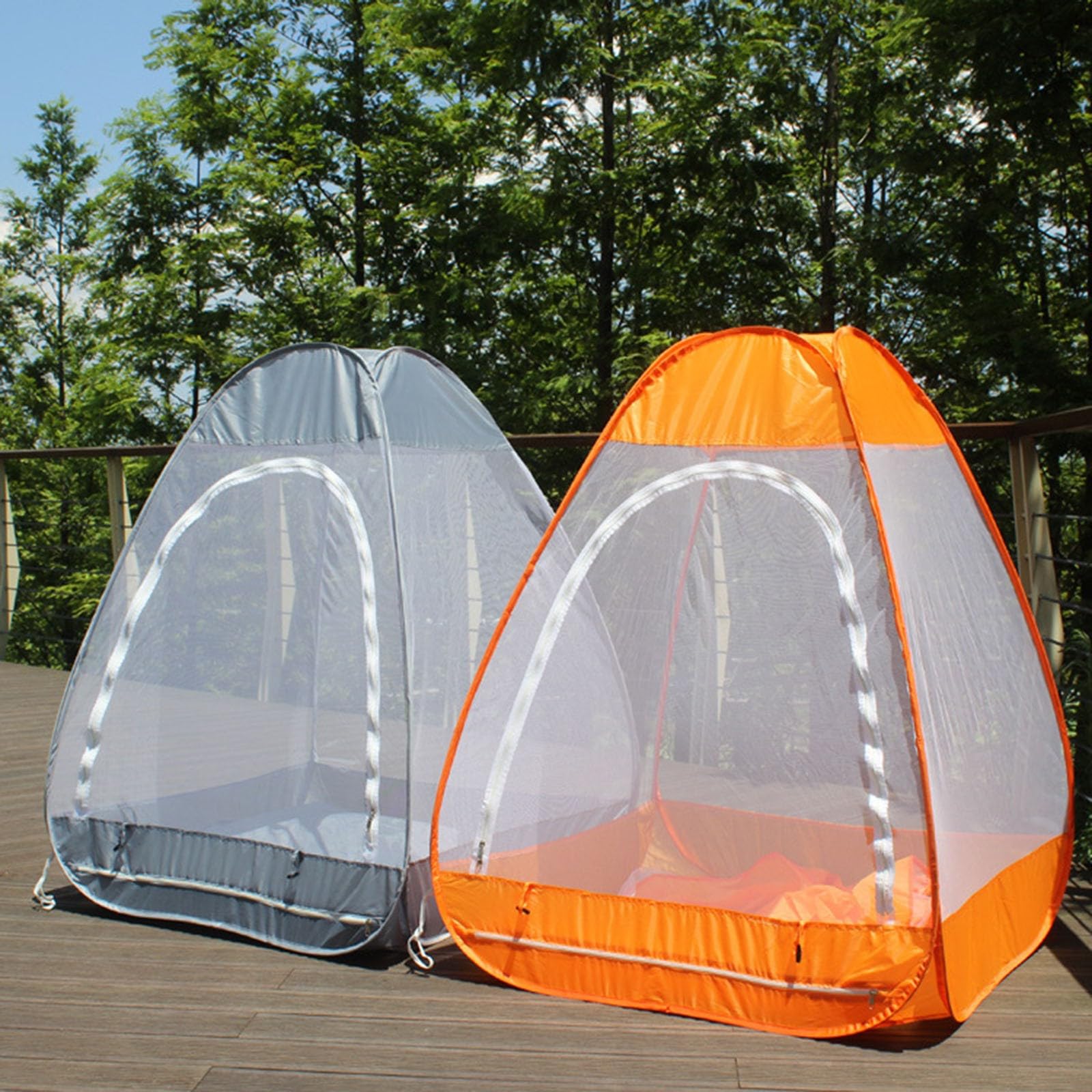 Tente filet de méditation, portable, pliable, polyvalente, abri de camping en tissu Oxford, pour camping, randonnée, activités de plein air