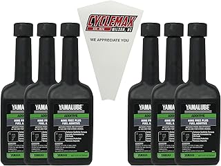 Six Pack Compatible with Yamaha Ring Free Plus Fuel Additive ACC-RNGFR-PL-12 Contains Six 12oz Bottles and a Funnel