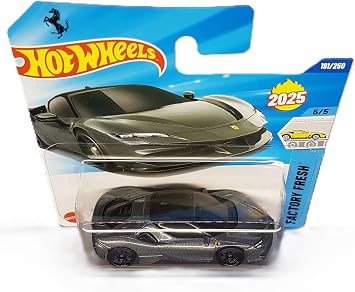 Hot Wheels - Ferrari SF90 Stradale (1/64) Gray - 2025 Case
