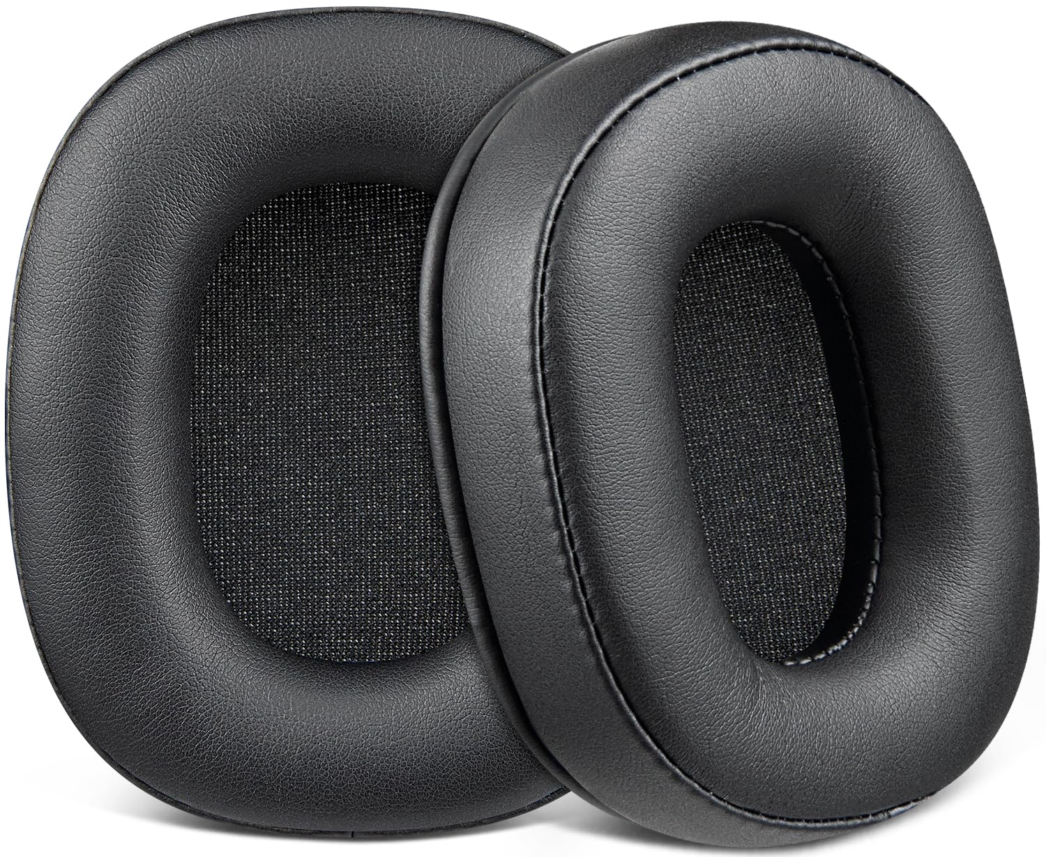 SOULWIT Protein Leather Earpads Cushions for Boat Rockerz 550, Immortal IM 700/IM1000D/IM 1300 Headphones, Ear Pads with High-Density Memory Foam - Black-image-7