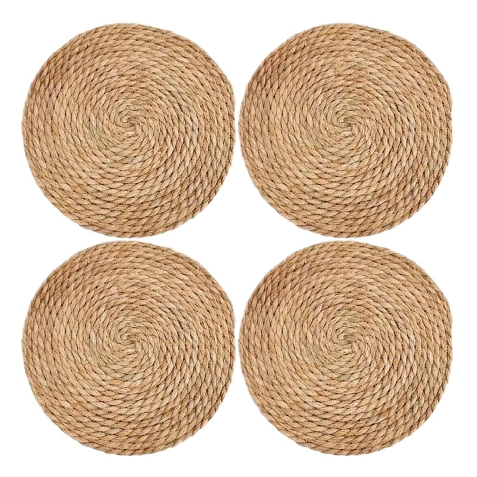 Sets de table en osier 30cm pour protéger vos meubles des brûlures