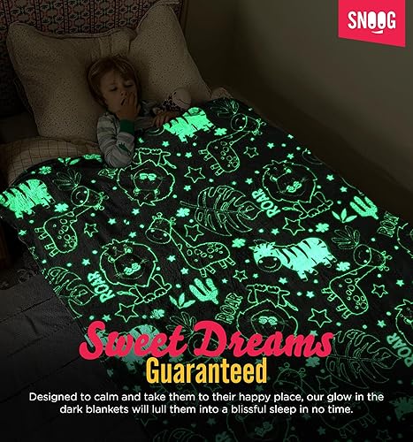 Miniatura 4 de Manta infantil que brilla en la oscuridad, mantas de forro polar para niños y niñas - Manta de felpa suave para niños de 50 x 60 pulgadas - Autos
