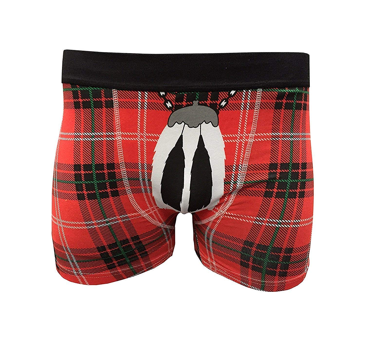 Thistle Products Ltd Mens Royal Stewart Scottish Tartan Instakilt Boxer Shorts (Small)