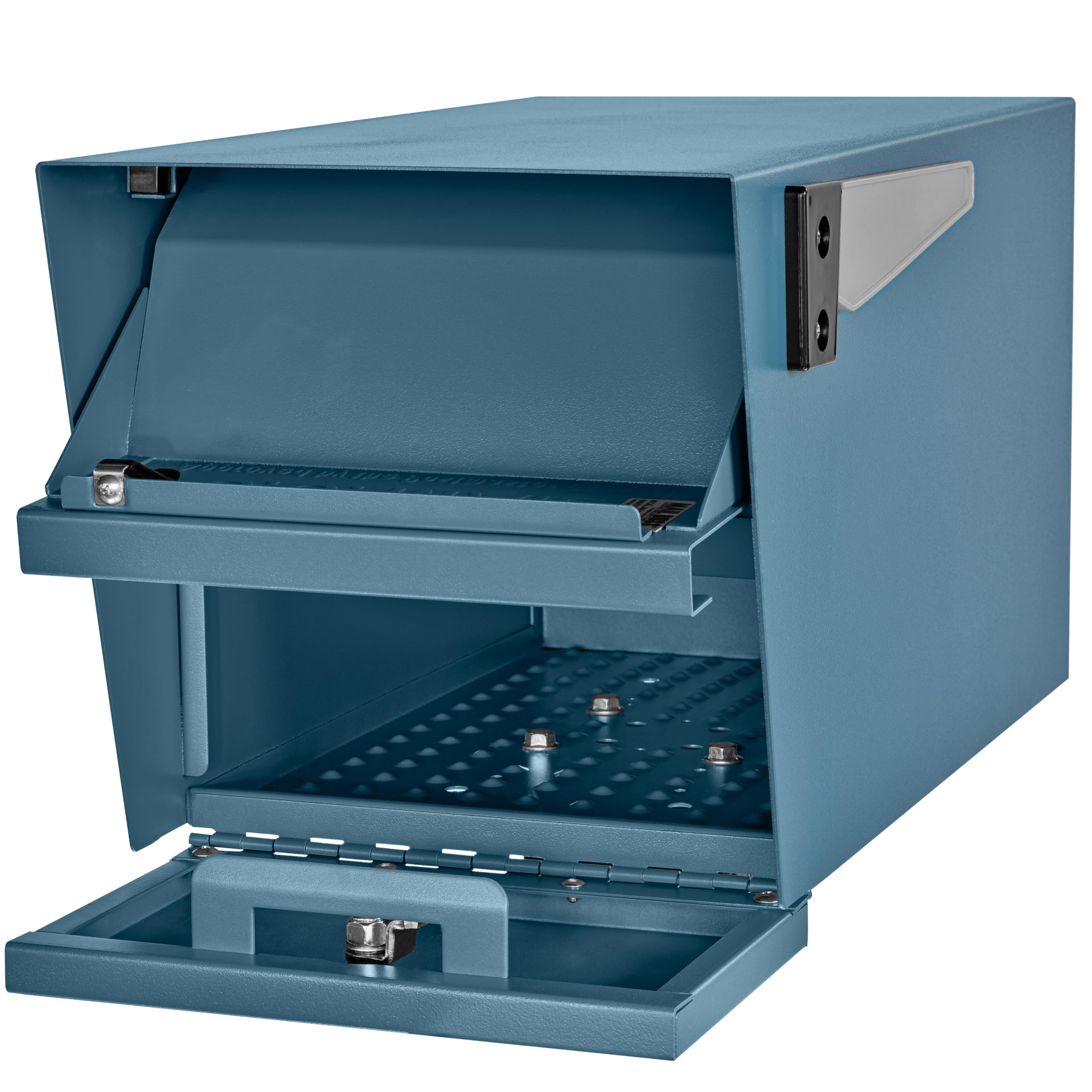 Mail Boss 7584 Mail Manager - Cassetta postale di sicurezza, colore: blu secolo