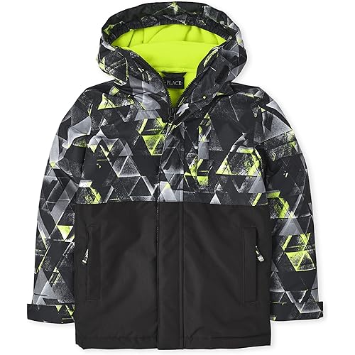 The Children's Place Boys Heavy 3 in 1 Winter Jacket, Wind-resistant Water-resistant Shell, Fleece Inner
