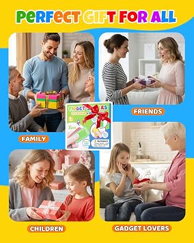 Magnetic Sensory Fidget Toys Prism Rise & Pulse Line Style Silicone Sliders for Anxiety Relief, Autism & Office Focus, Travel Desk Must-Have for Adults & Kids