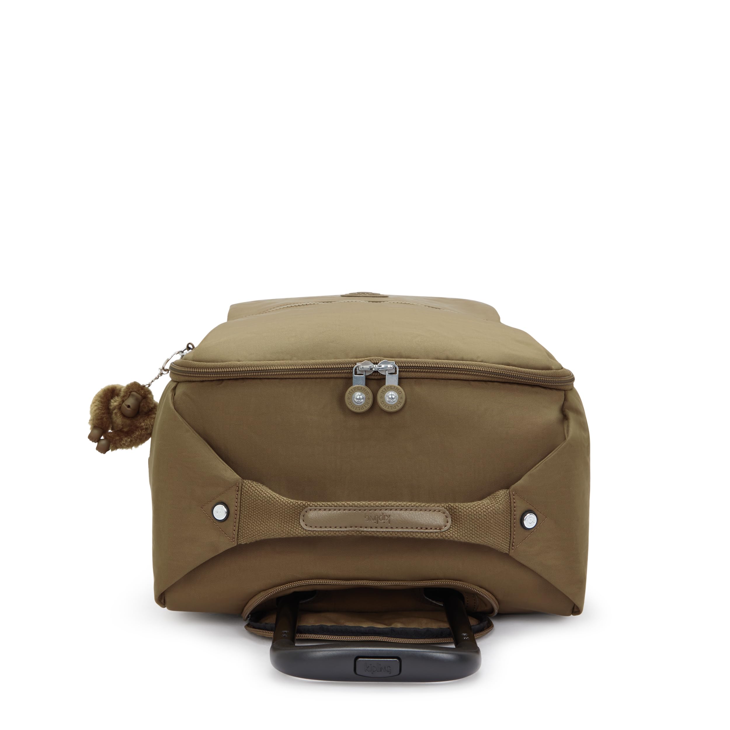 Kipling Darcey UP S Bolsa de Viaje pequeña con Ruedas, Carry On, Smooth Khaki (Khaki)