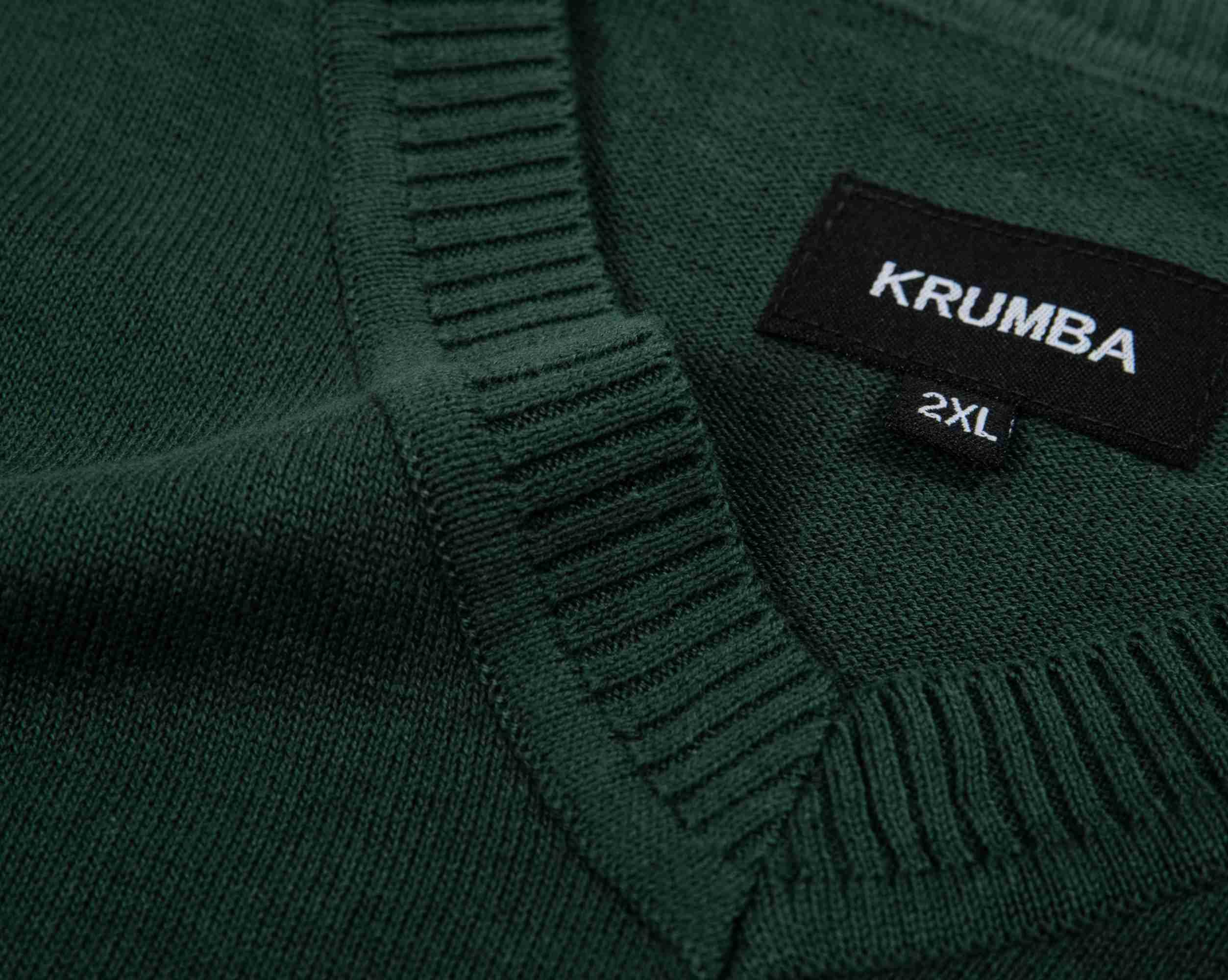 Krumba Uomini Maglione Gilet per più Misurare: Grande Alto V Collo Senza Maniche Lavorare Maglia Cotone Maglione