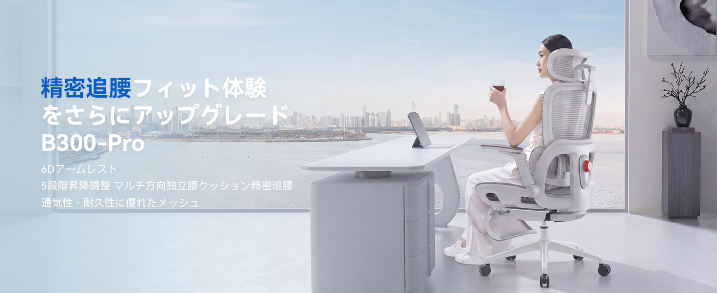 Amazon.co.jp: SIHOO B300-PRO オフィスチェア デスクチェア 6D