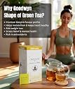 Goodwyn Green Tea | Light and Refreshing | Low Caffeine | Rich in Antioxidants | Non Bitter | Long Loose Whole Leaves | Export Quality Teas from Own Tea Estate (100 Tea Bags) gallery image
