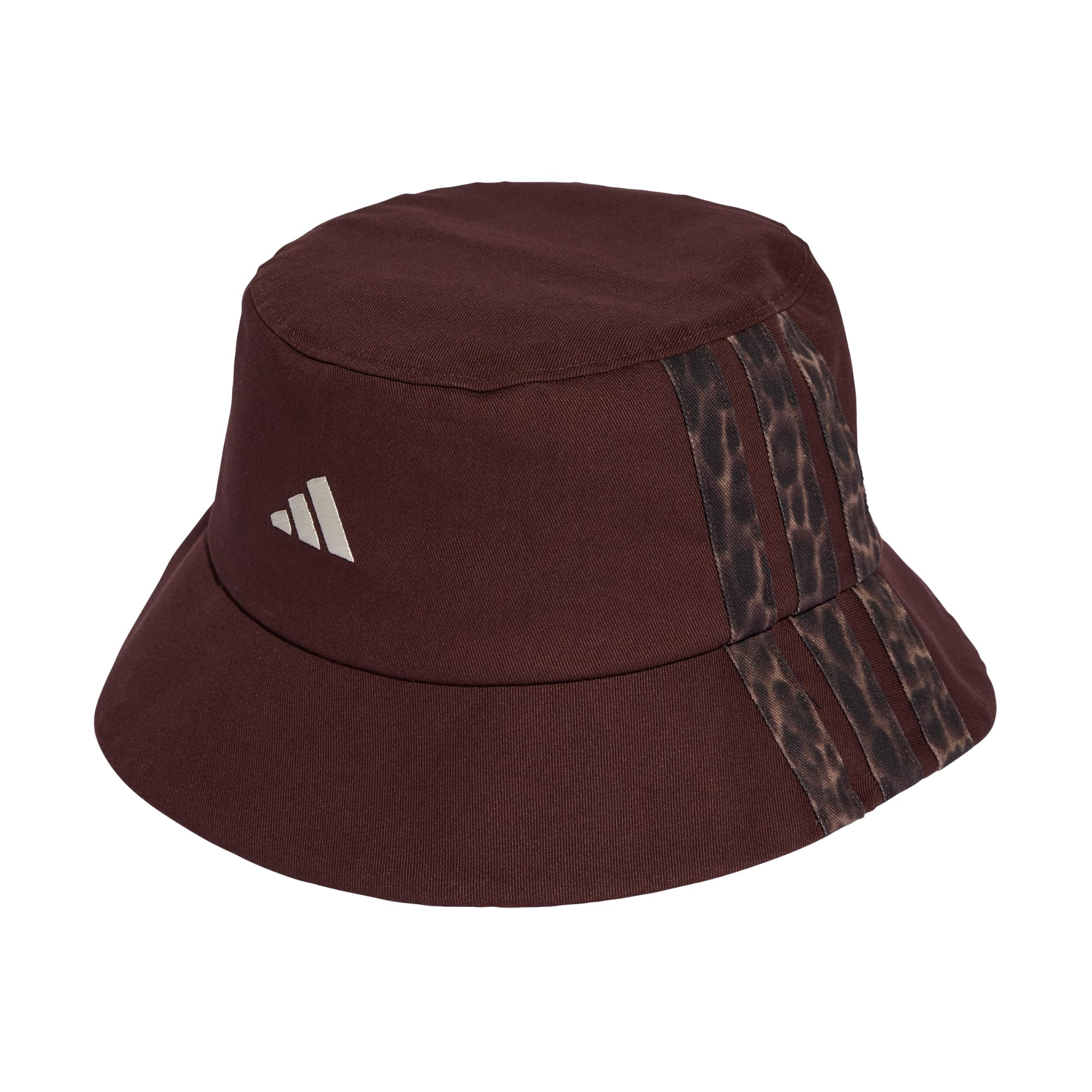 adidas Unisex Sportswear Classic Graphic Bucket, Shadow Brown/Earth strata, S-M
