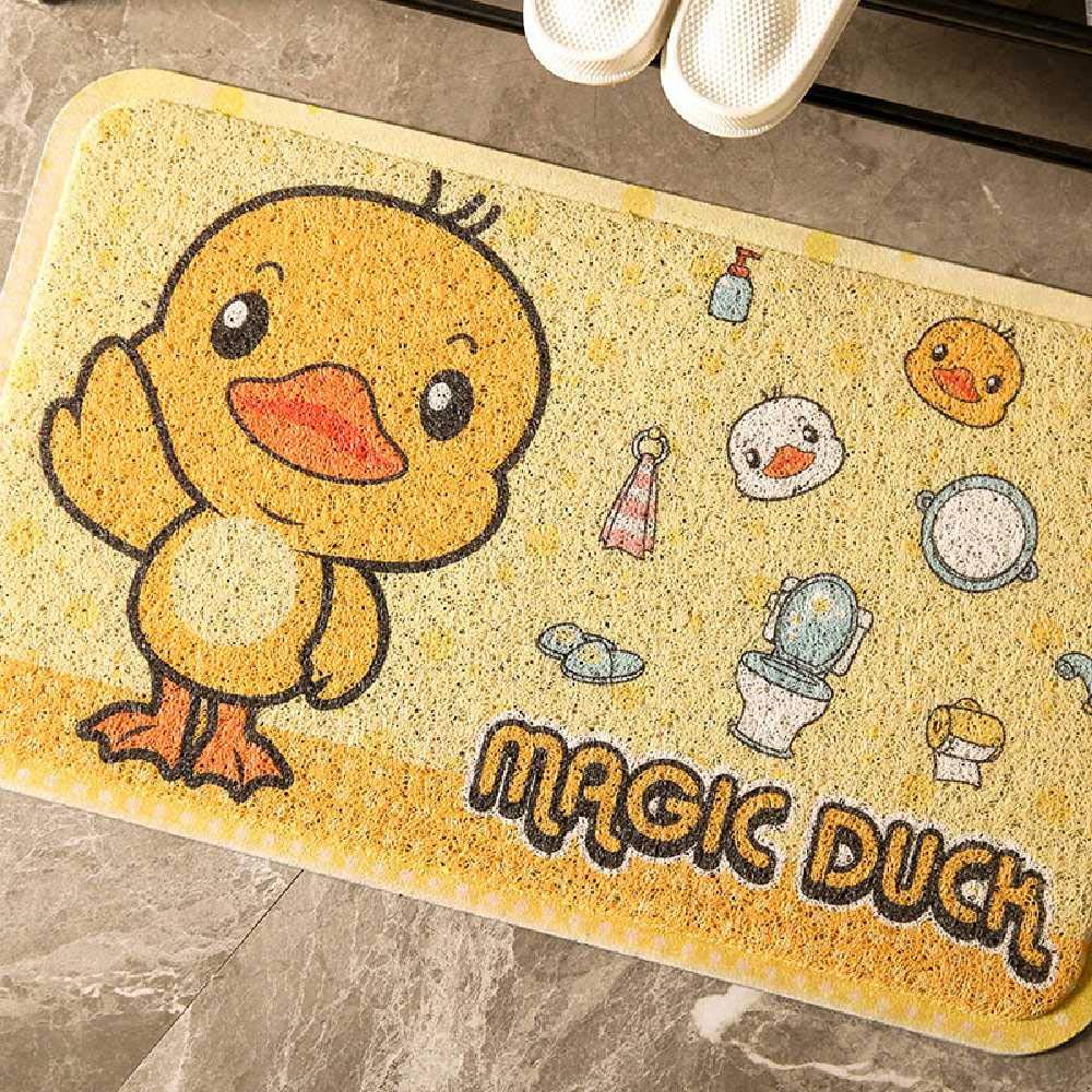 Tapis de sol anti-poussière grattant la porte de sable en PVC antidérapant de cuisine 80x120cm