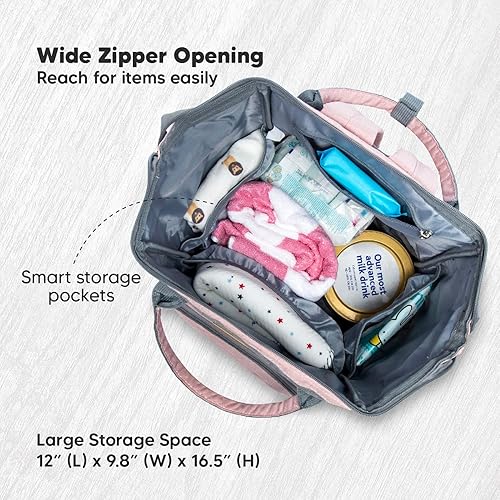 Miniatura 7 de KeaBabies Mochila portabebés y bolsa de pañales  Bolsas de viaje para bebés multifunción impermeables  Todo en 1 Original transpirable Baby Sling,