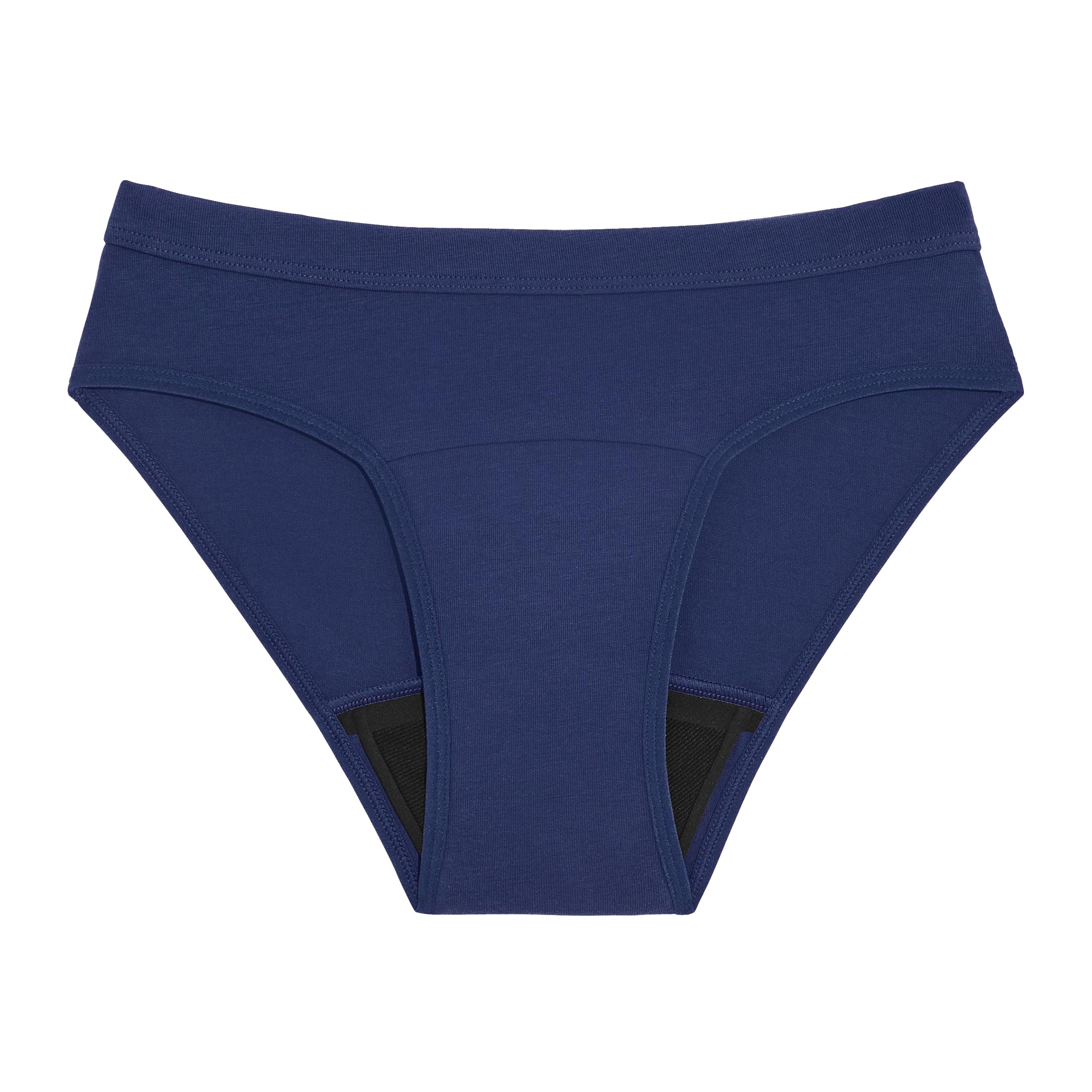 KNIXKt Leakproof Cotton Underwear Bikini - Period Underwear for Teens - Machine Washable