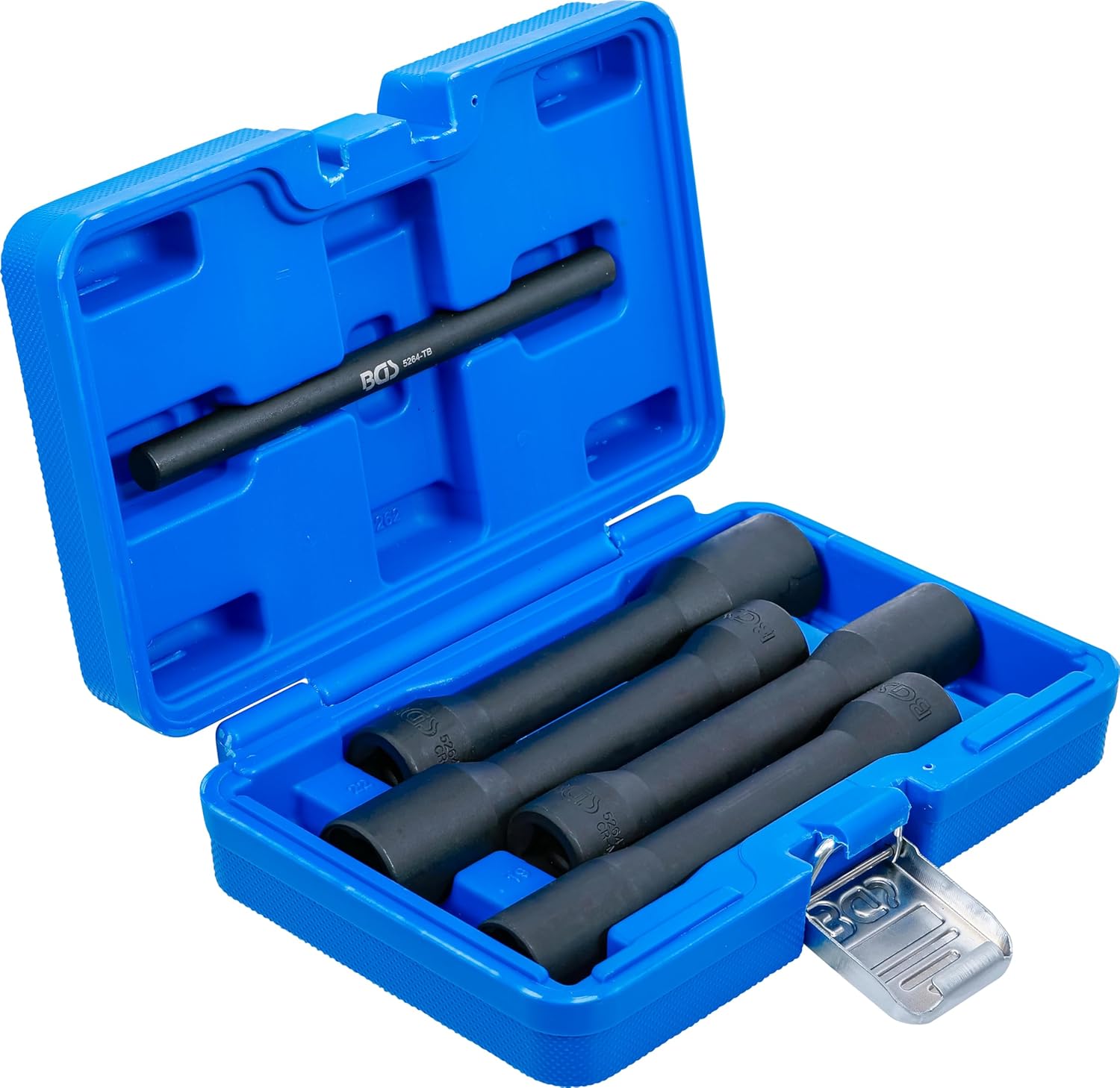 BGS 5262 | Special Socket Set/Screw Extractors, deep | 12.5 mm (1/2") Drive | 17-22 mm | 5 pcs.