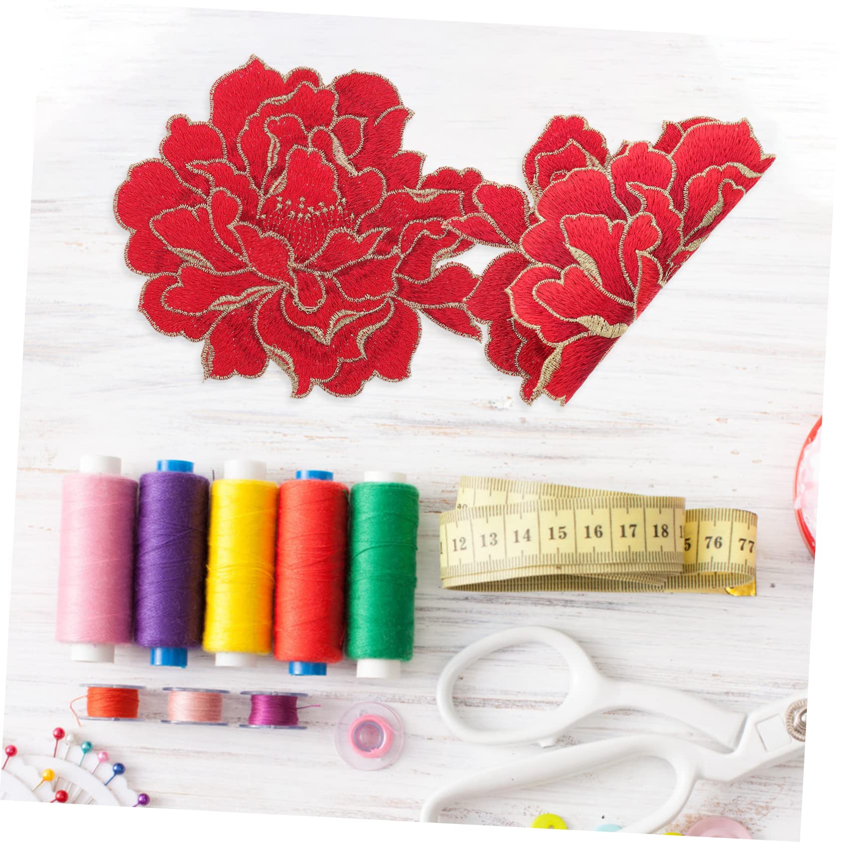 Hohopeti 5pezzi Patch Ricamata Per Abbigliamento Toppe Per Su Jeans Maglioni e Accessori Patches Per Riparazioni e Decorazioni