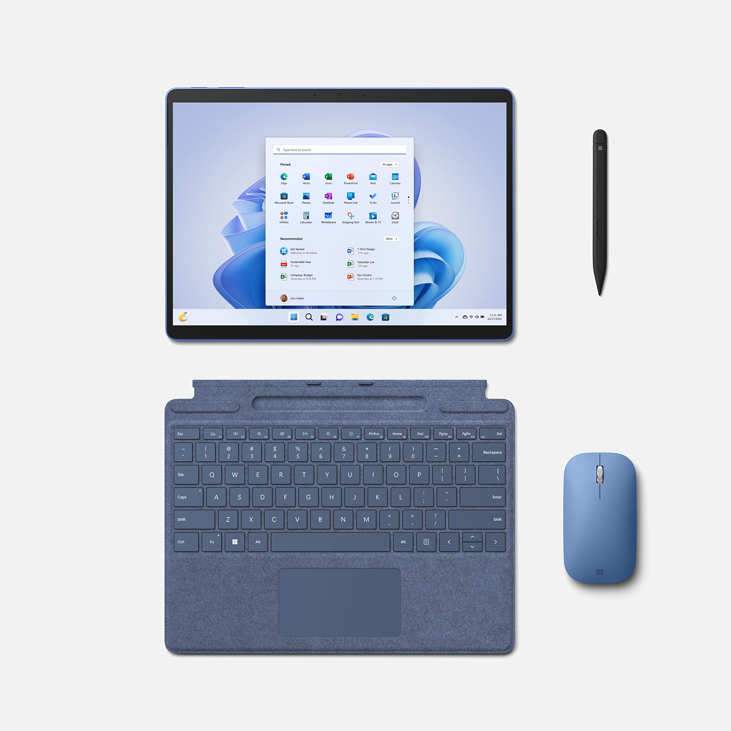 Microsoft Surface Pro 9 with 2880 X 1920 (267 PPI